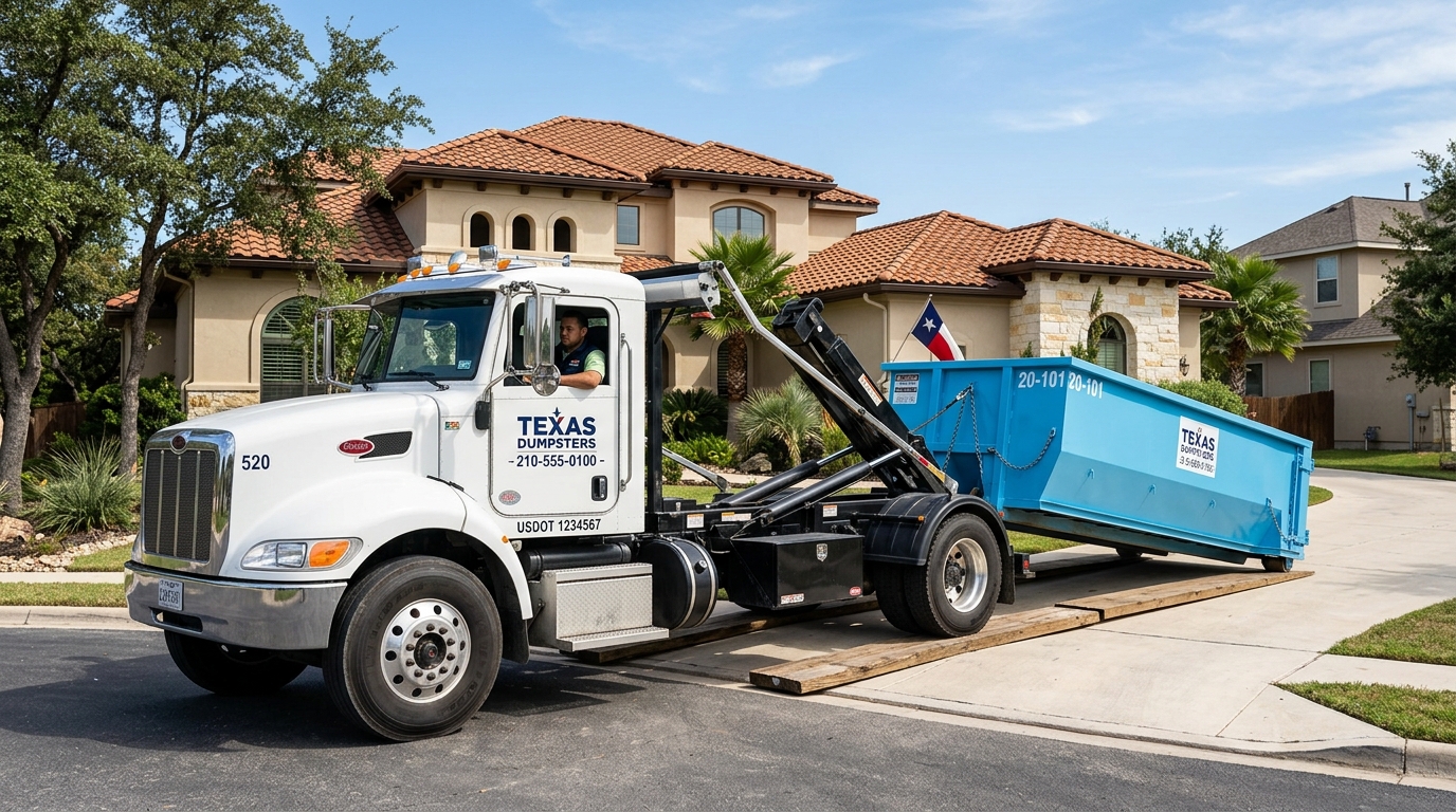 Apex Shield Driveway Protection Runners under dumpster wheels in Birmingham